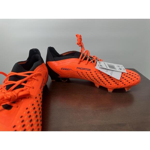 Adidas Predator Accuracy.1 AG Orange Black Soccer Cleats Men\'s Sz 11 GW4625 $250 main image 11
